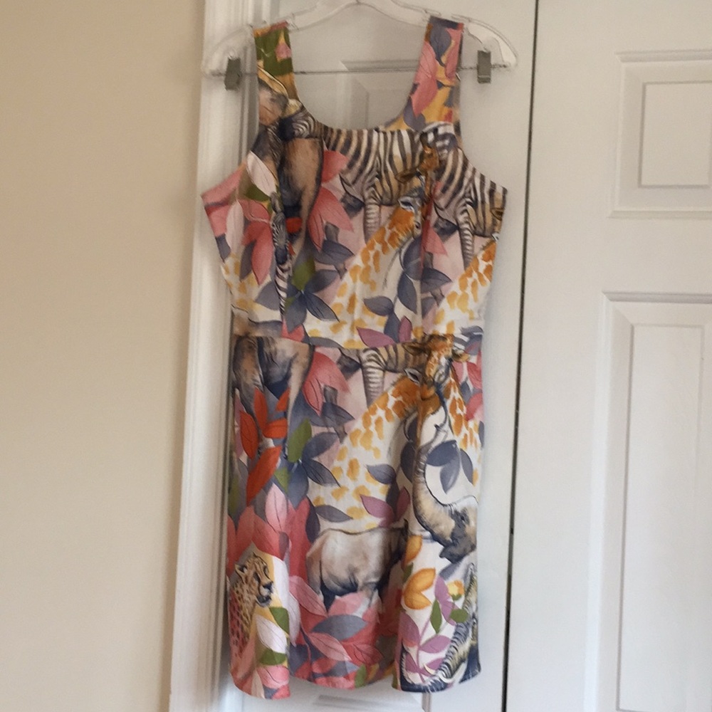 Retrolicious African Animal Sundress - Fit and Flare